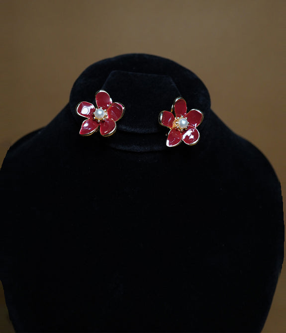 Flower Stud Earrings